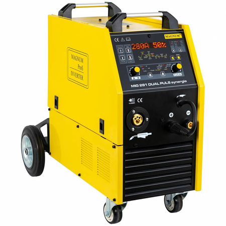 ZESTAW MAGNUM MIG/MAG 281 DUAL PULS SYNERGIA SPAWARKA INWERTEROWA