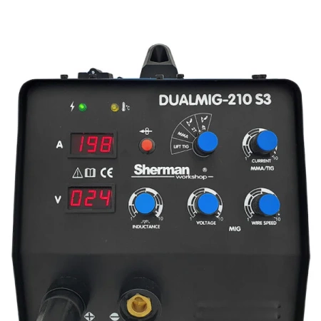 SHERMAN SPAWARKA INWERTOROWA MIGOMAT DUALMIG 210 S3