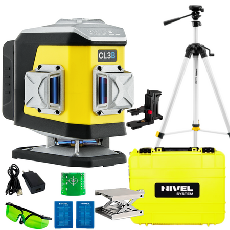 NIVEL SYSTEM LASER KRZYŻOWY CL3B BLUETOOTH + SJJ-M1 EX STATYW