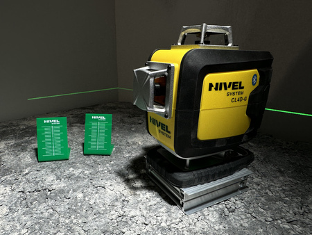 NIVEL SYSTEM LASER KRZYŻOWY CL4D-G BLUETOOTH + SJJ-M1 EX STATYW