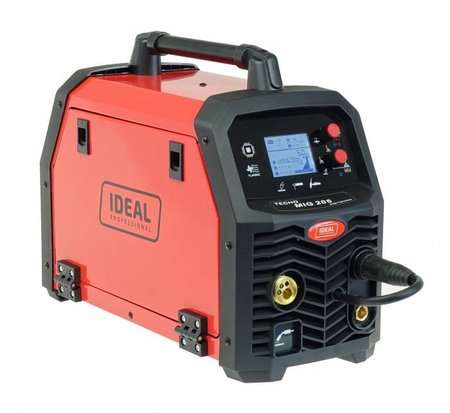 ZESTAW IDEAL TECNO MIG 205 LCD MIG/TIG/MMA SYNERGIC