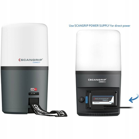 SCANGRIP LAMPA 360 STOPNI 6000 LM AREA 6 CONNECT