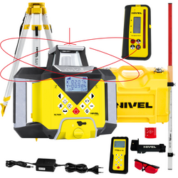 NIVEL SYSTEM NL740R DIGITAL NIWELATOR LASEROWY + SJJ1 STATYW + LS24 ŁATA