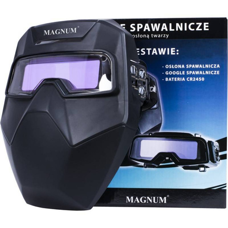 MAGNUM PRZYŁBICA GOGLE AUTOMATYCZNE LYG-R100