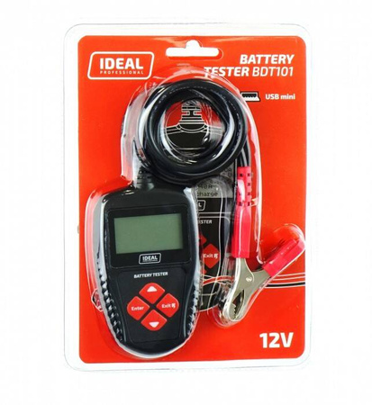IDEAL TESTER AKUMULATORÓW 12V BDT101