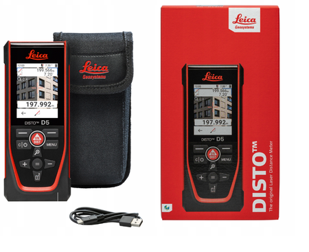 LEICA DISTO D5 PRO-PACK WALIZKA + ADAPTER + STATYW