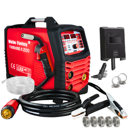 FACHOWIEC PÓŁAUTOMAT SPAWALNICZY 3W1 TWINMIG2 200A SYNERGIA WELDER FANTASY