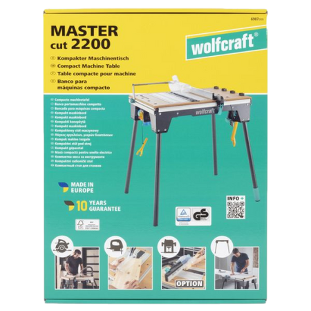 WOLFCRAFT WF6907000 STÓŁ MASZYNOWO-ROBOCZY MASTER CUT 2200
