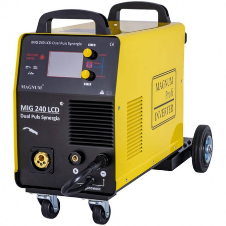 MAGNUM MIG 240 LCD DPS SPAWARKA INWERTOROWA