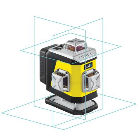 NIVEL SYSTEM LASER KRZYŻOWY CL4B + SJJ-M1 EX STATYW + CLS4 CZUJNIK + LS24 ŁATA + LP36 TYCZKA