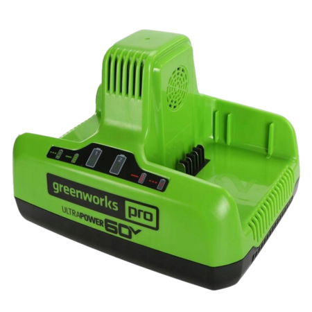 GREENWORKS G60x2UC6 ŁADOWARKA 6A DUAL SLOT 60V