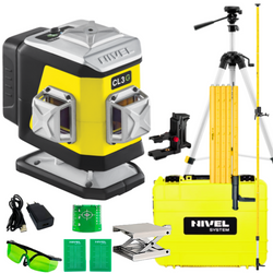 NIVEL CL3G LASER KRZYŻOWY BLUETOOTH + STATYW + TYCZKA