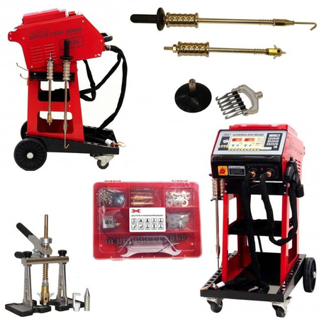 IDEAL ZGRZEWARKA TECNO SPOTTER 8000 DIGITAL 400V WÓZEK QUICKPULLER