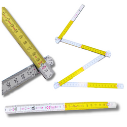 STABILA 617 MIARA SKŁADANA 2M BUK BIAŁO-ŻÓŁTA