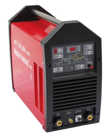 FACHOWIEC SPAWARKA INWERTOROWA JET TIG AC/DC 200 IGBT WELDER FANTASY + UCHWYT PARKER