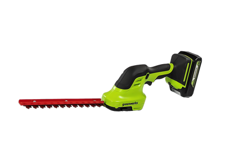 GREENWORKS G24SHTK2 NOŻYCE DO PODCINANIA KRZEWÓW TRAW 24V
