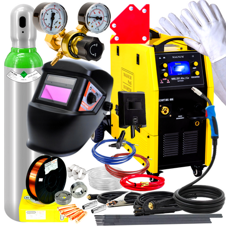 ZESTAW MAGNUM MIG 291 ALU/CU SYNERGIA SPAWARKA INWERTOROWA