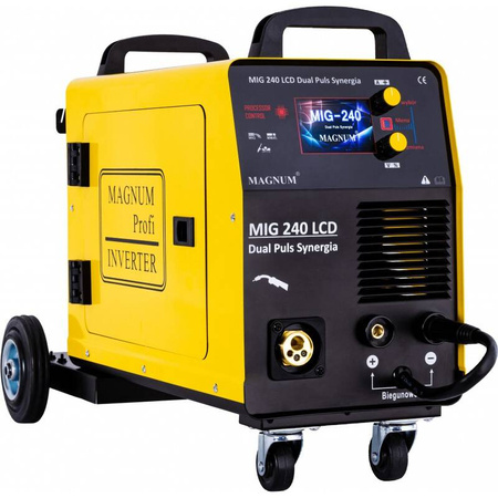 ZESTAW MAGNUM MIG 240 LCD DPS SPAWARKA INWERTOROWA