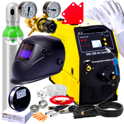 PÓŁAUTOMAT SPAWALNICZY MAGNUM MIG/MAG 308 ALU SYNERGIA