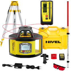 NIVEL SYSTEM NIWELATOR LASEROWY NL540 DIGITAL + SJJ1 STATYW + LS24 ŁATA