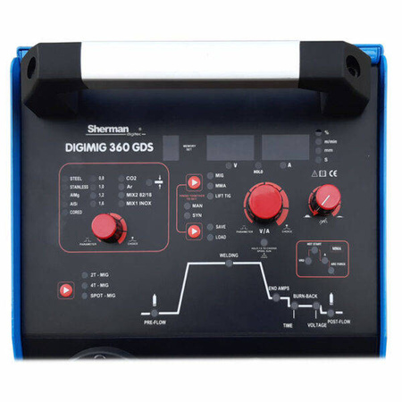 SHERMAN SPAWARKA INWERTOROWA SYNERGICZNA DIGIMIG 360GDS