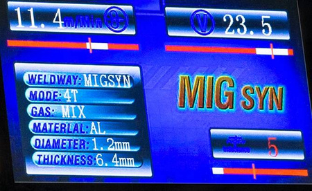 SPAWARKA MAGNUM MIG 220 ALU CU LCD