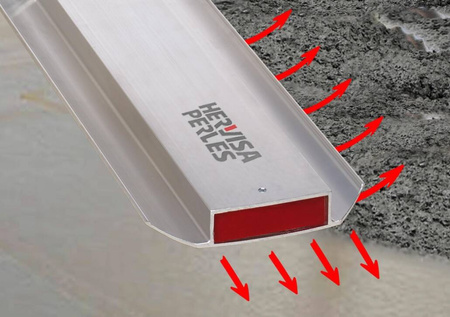 HERVISA ZEUS LISTWA WIBRACYJNA 2,5 M, SILNIK ELEKTRYCZNY, PROFIL PŁASKI 2,5 M