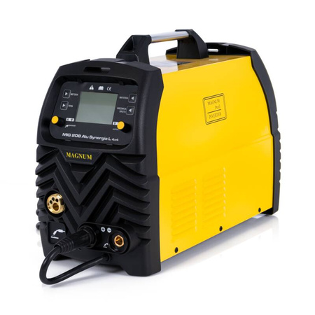 MAGNUM PÓŁAUTOMAT SPAWALNICZY MIG 208 ALU SYNERGIA 4X4 230V 200/60%