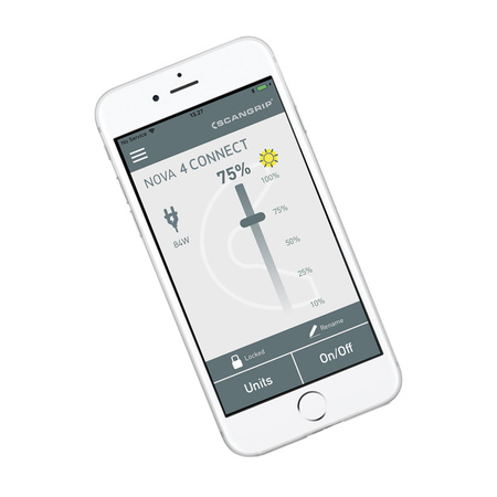 SCANGRIP LAMPA LED 4000 LM NOVA 4 CONNECT