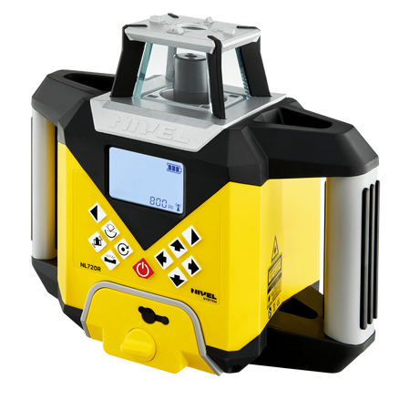NIVEL SYSTEM NIWELATOR LASEROWY NL720R DIGITAL + SJJ1 STATYW + LS24 ŁATA