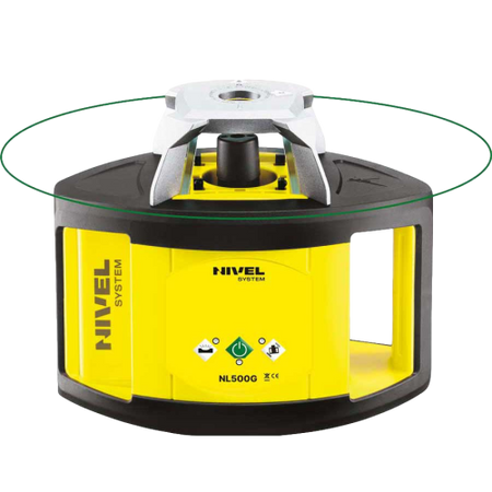 NIVEL SYSTEM NIWELATOR LASEROWY NL500G DIGITAL + SJJ32 STATYW + LS24 ŁATA