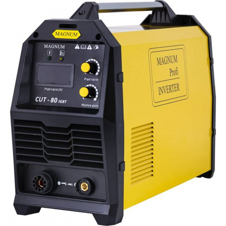 MAGNUM CUT 80 IGBT PRZECINARKA PLAZMOWA 400V + DYSZE + ELEKTRODY + RĘKAWICE OCHRONNE