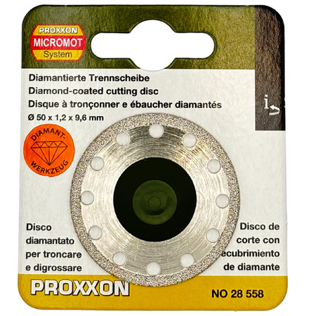 PROXXON PR28558 TARCZA POKRYTA DIAMENTEM ŚR. 50 MM X 0,6, DO LHW + LHW/A