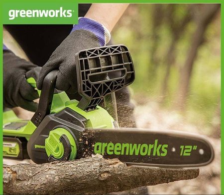 GREENWORKS GD24CS30 24V PILARKA ŁAŃCUCHOWA