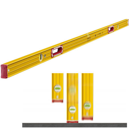 STABILA SA15237 POZIOMICA STABILA SERIA 196-2 Z UCHWYTAMI 183 CM
