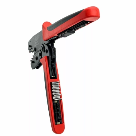 FELO FL58322040 ZACISKARKA DO TULEJEK KABLOWYCH 0,10 - 16 MM2 Z 3 WYMIENNYMI SZCZĘKAMI