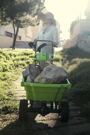 GREENWORKS GR7400007 TACZKA OGRODOWA AKUMULATOROWA 40V G40GC