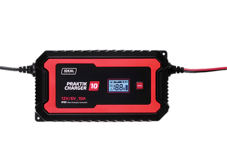 IDEAL PCHARGE10 PRAKTIK CHARGER 10 LCD 6/12V