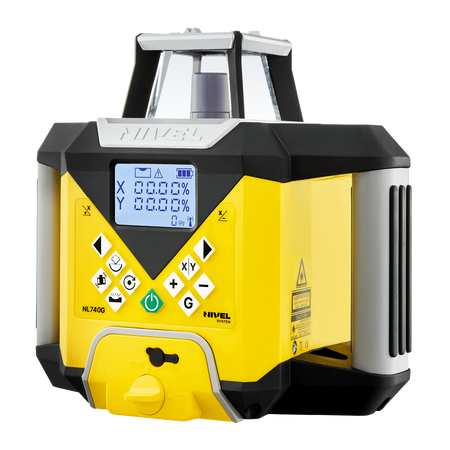 NIVEL SYSTEM NL740G DIGITAL NIWELATOR LASEROWY + SJJ1 STATYW + LS24 ŁATA