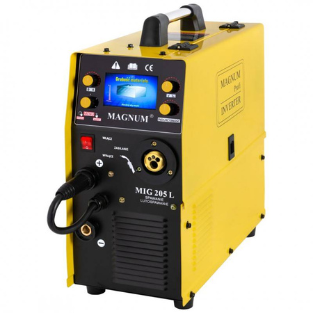 SPAWARKA MAGNUM MIG 205L LCD LUTOSPAWANIE
