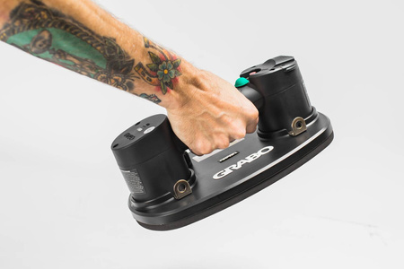 GRABO NEMO CHWYTAKI PRÓŹNIOWE + 2X AKUMULATOR 2,6AH + ŁADOWARKA + TORBA TRANSPORTOWA