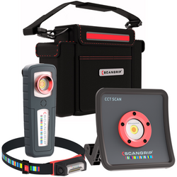 SCANGRIP SG490220 LAMPY DO DETAILINGU I DOPASOWYWANIA KOLORÓW W TORBIE 49.0220