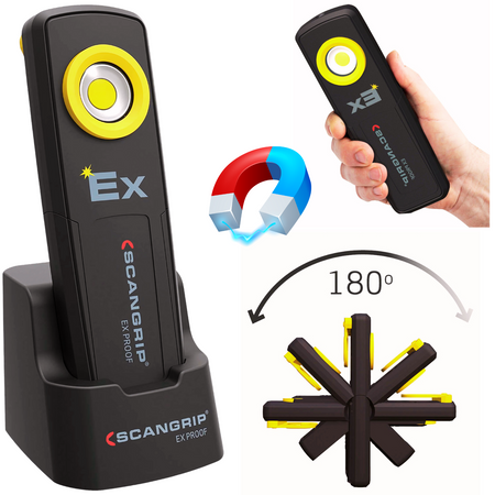 SCANGRIP LAMPA ROBOCZA 350LM UNI-EX
