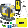 NIVEL SYSTEM LASER KRZYŻOWY CL4D-B BLUETOOTH + SJJ-M1 EX STATYW + RD800 CZUJNIK