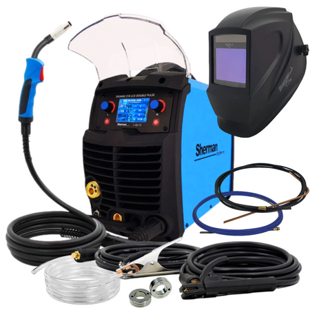 SHERMAN SYNERGICZNA SPAWARKA INWERTOROWA DIGIMIG 210 LCD DOUBLE PULSE