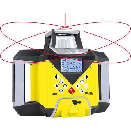 NIVEL SYSTEM NL740R DIGITAL NIWELATOR LASEROWY