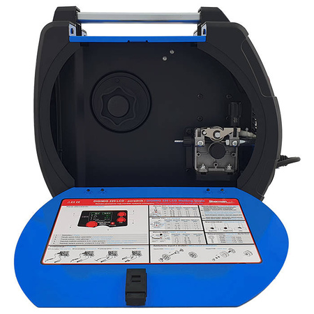 SHERMAN MIGOMAT DIGIMIG 220 LCD MIG/MAG MMA + PRZYŁBICA V7A