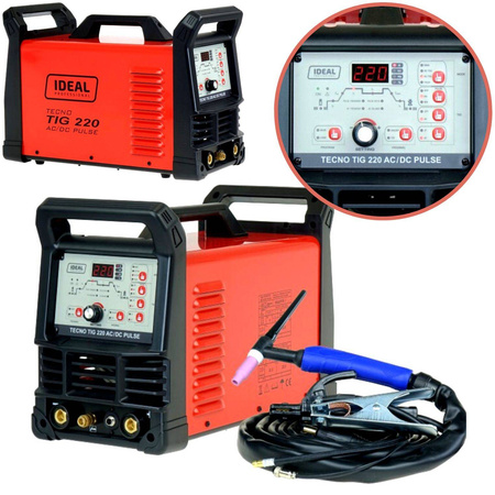 IDEAL SPAWARKA TECNO TIG 220 AC/DC PULSE MPX