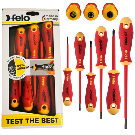 FELO FL41396198 ZESTAW WKRĘTÓW pł/PH 1000V