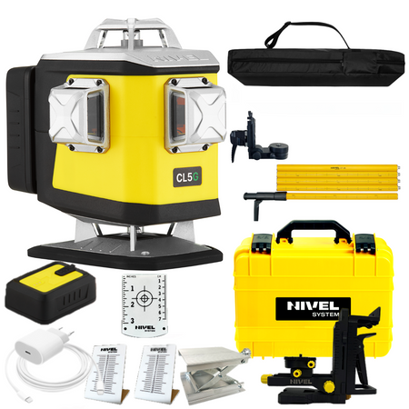 NIVEL CL5G LASER KRZYŻOWY BLUETOOTH + TYCZKA